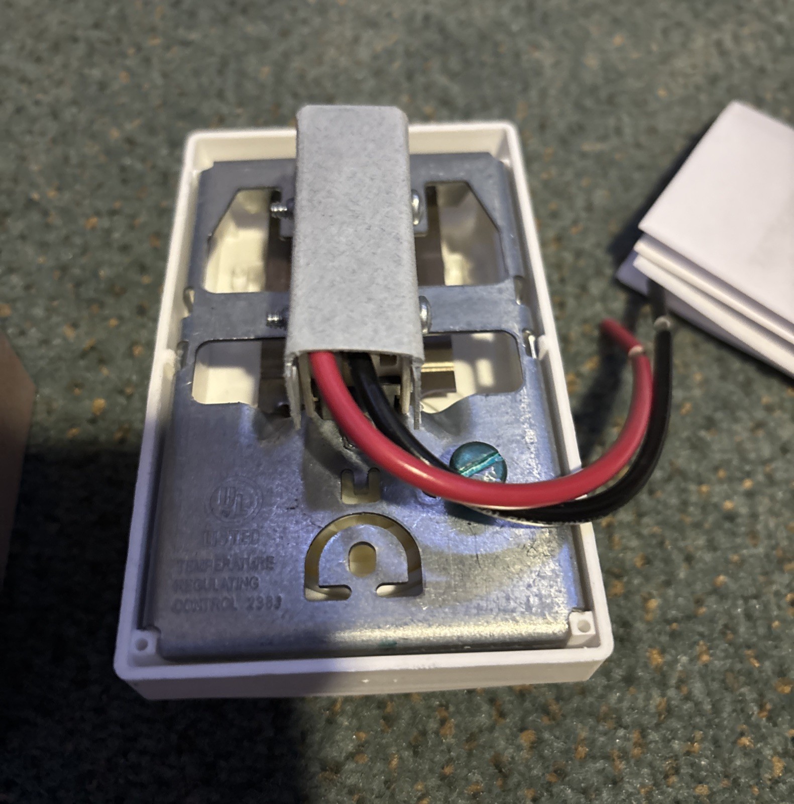 MARLEY ELECTRIC HEATING MS26 SINGLE LINE BREAK LINE VOLTAGE THERMOSTAT New