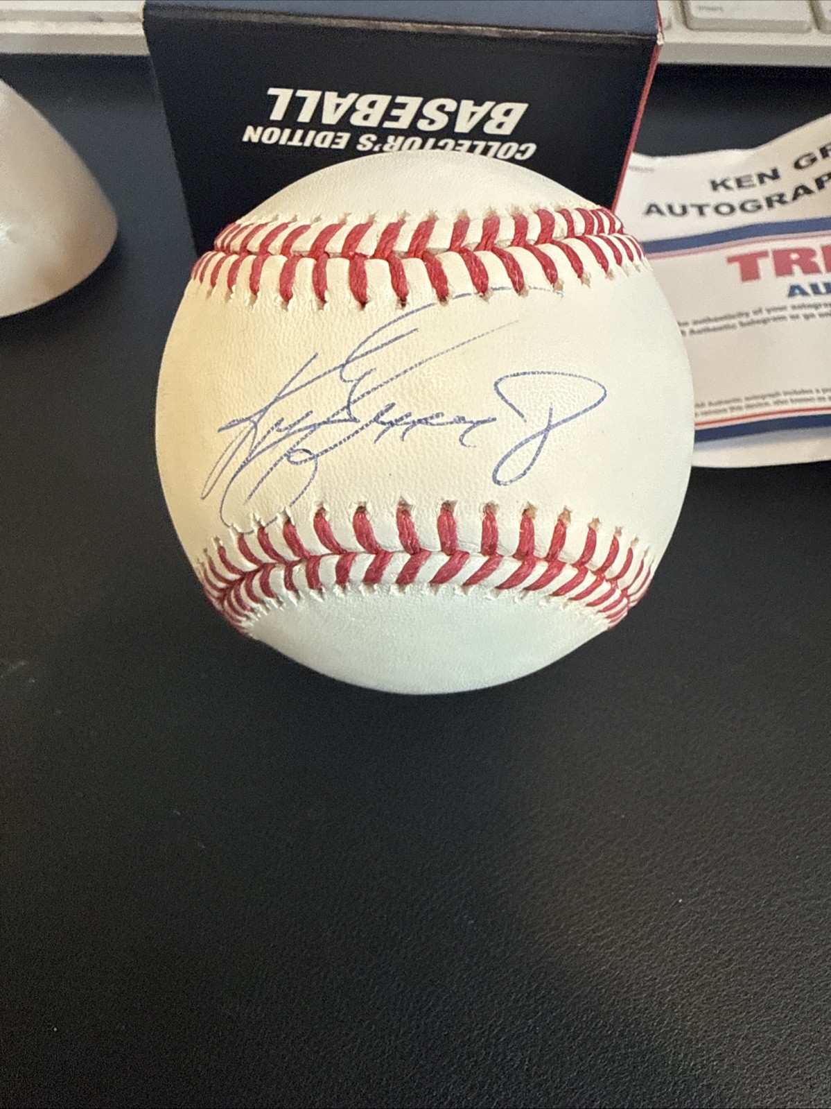 KEN GRIFFEY JR Signed AUTO Autograph OML Baseball MLB Authentic Tristar864514 bj