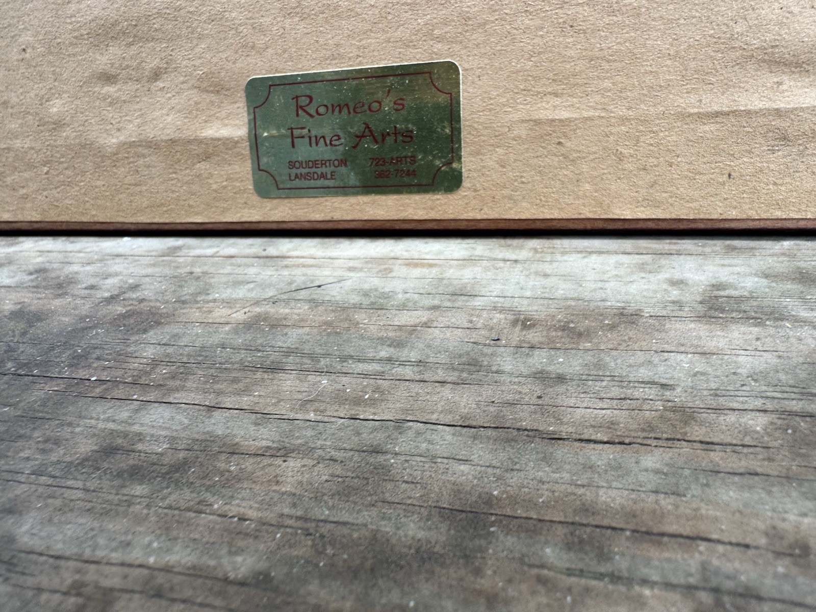 3 large Framed Mexican Folk Art On Bark Paper Hand Painted JMZ