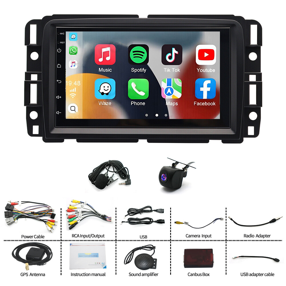 Car Radio Stereo For Chevrolet Traverse 2013-2017 Apple Carplay Android 14 GPS