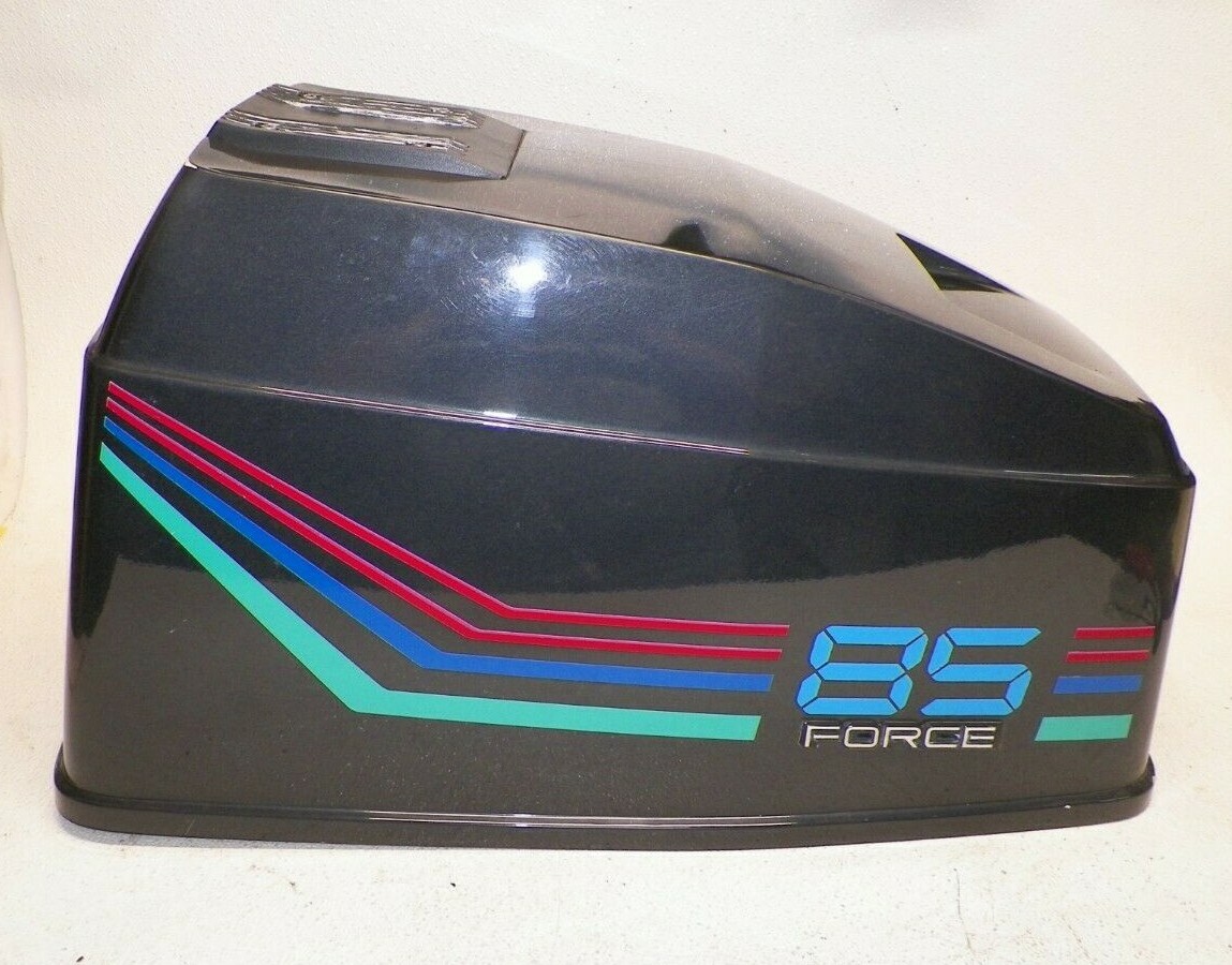 FORCE OUTBOARD 85HP COWL HOOD COVER  87,88,89,90,91,92