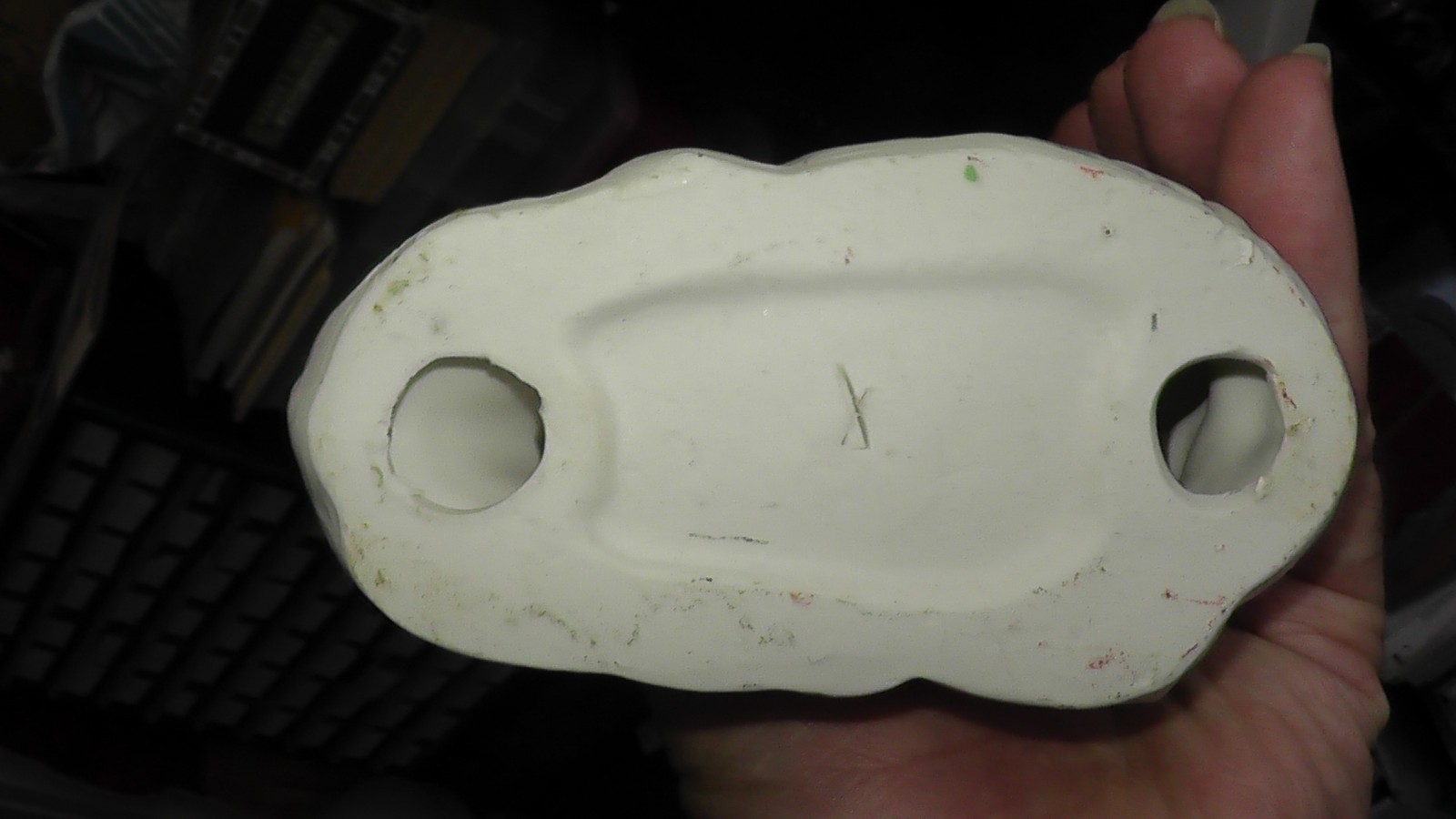 asian porcelain figurine woman japan japanese ? vintage