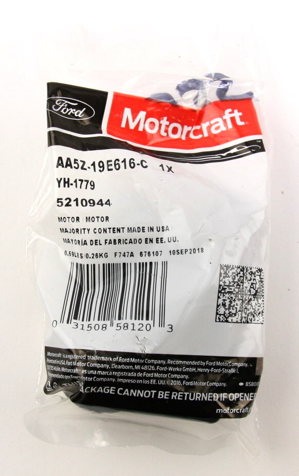 Genuine OEM Motorcraft YH1779 Ford AA5Z19E616C HVAC Heater Blend Door Actuator