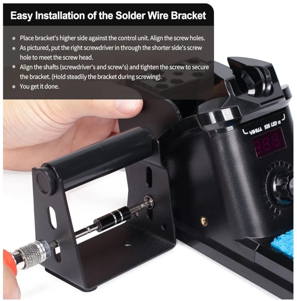 Yihua 926 LED III 60W LED Digital Display Soldering Station Soldering Iron Kit