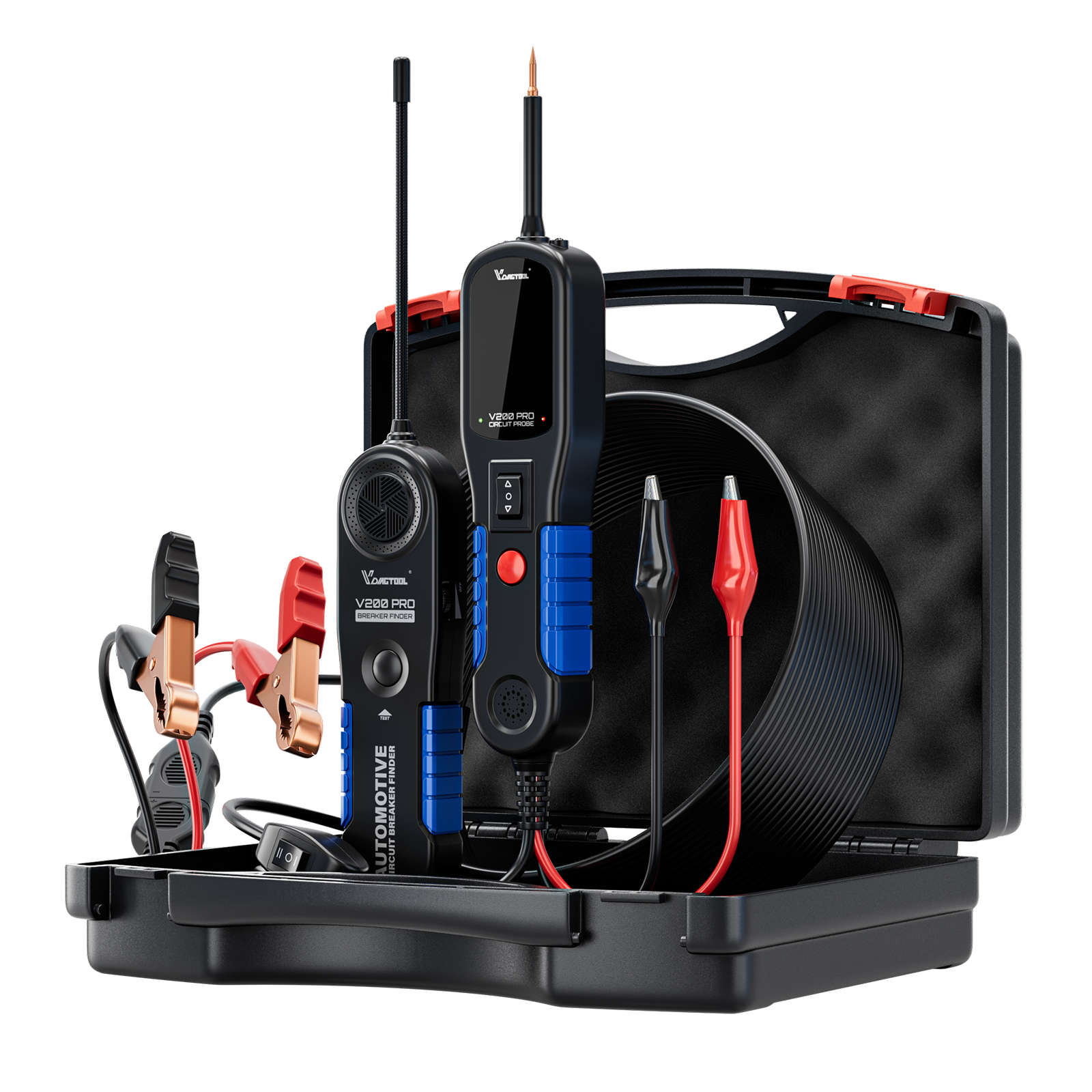 Upgrade V200 Pro Automotive Power Circuit Probe Tester Break Finder with 30 Pin