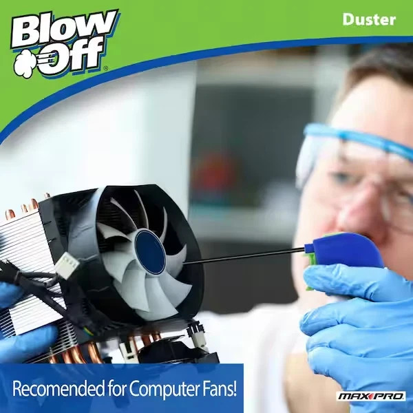 Air Duster 10 oz Pack of 2 Canned Electronics Dust Cleaner Non-Toxic Ozone Safe