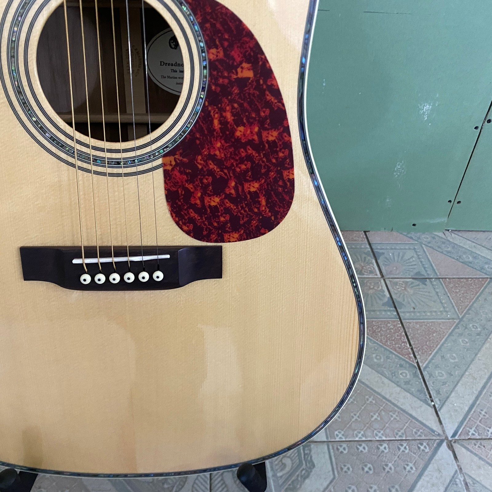 D45 41 inches solid spruce Acoustic guitar with EQ rosewood fingerboard