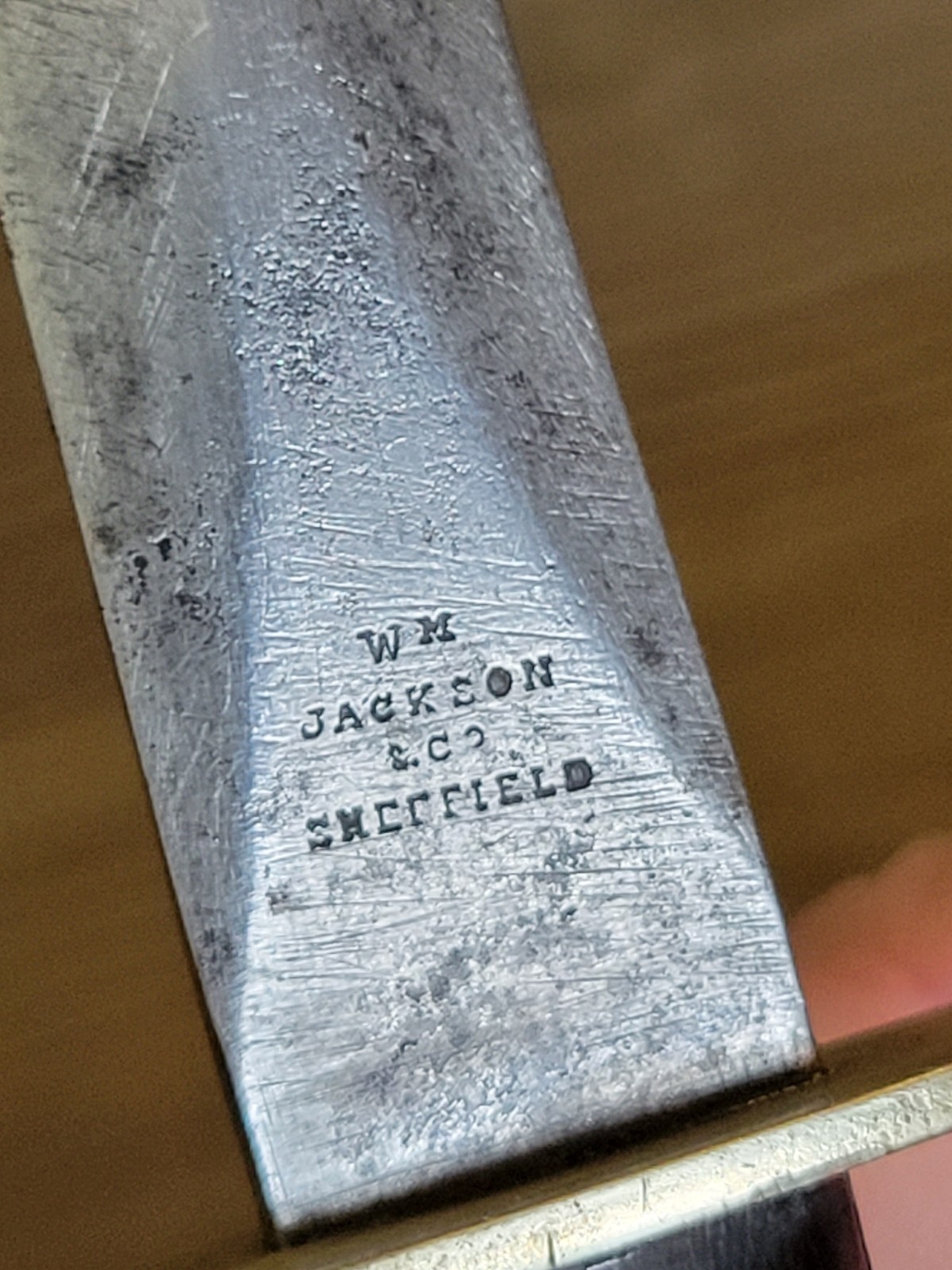 W.M. Jackson & Co. Civil War Boot Knife Letter Opener Used