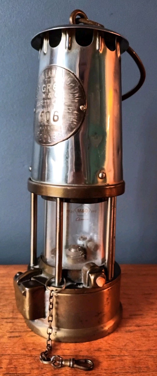 Eccles Miners Safety Lamp The Protector Lamp & Lighting Co Ltd Type GR6S B2/233