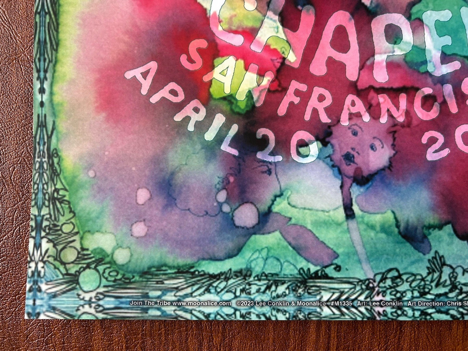 2023-MOONSLICE/420 POSTER-LEE CONKLIN-MINT