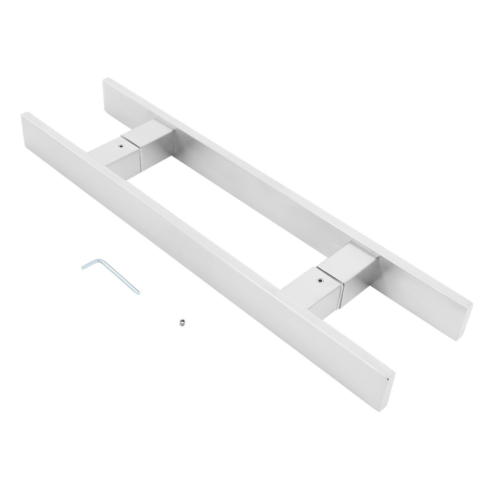 H-Shaped Dual Sided Push Pull Door Handle Stainless Handle Sliding Door Handle