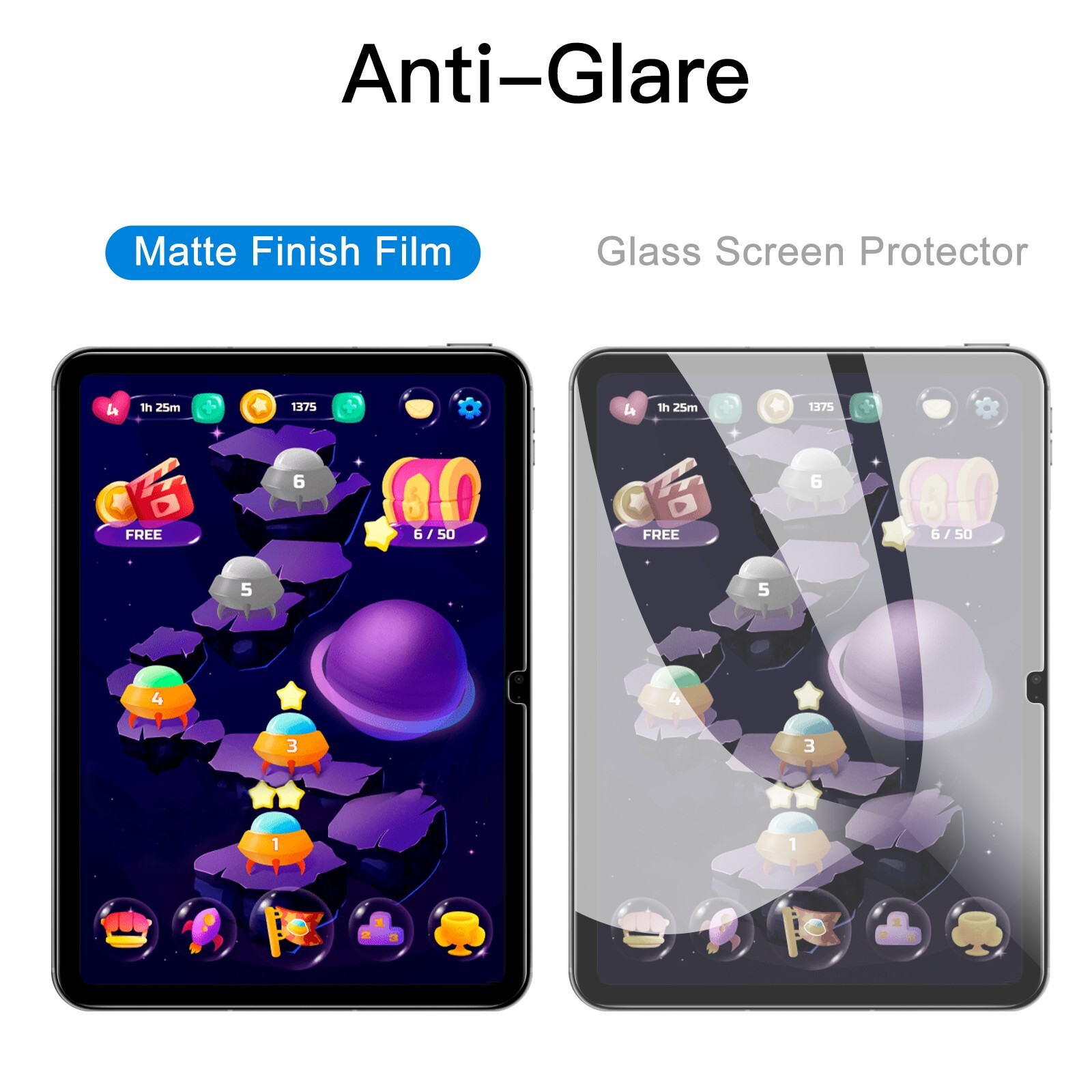 JETech Paper Screen Protector for iPad 10 (10.9-Inch, 2022 Model) Matte PET Film