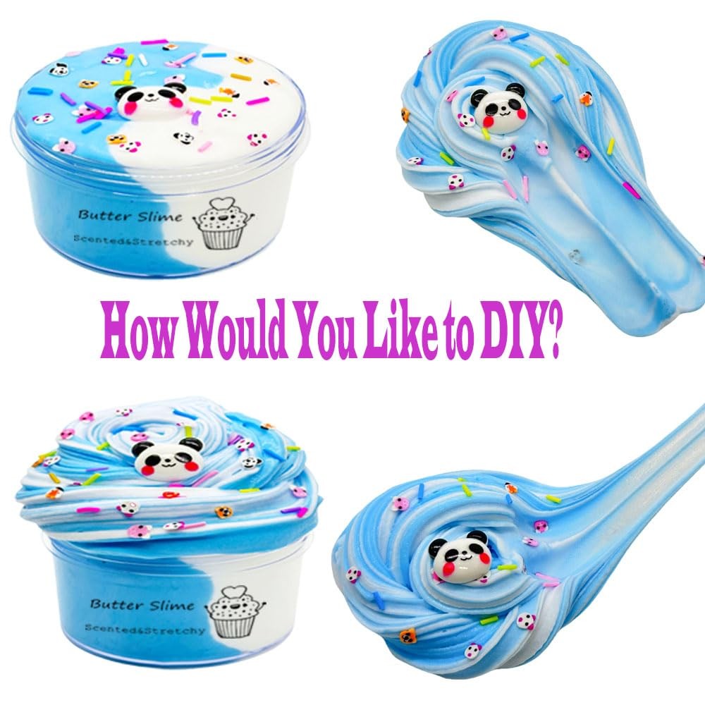 GXYSLM Butter Slime Kit 11packed, Party Favors for Kids, Dual Colored,...