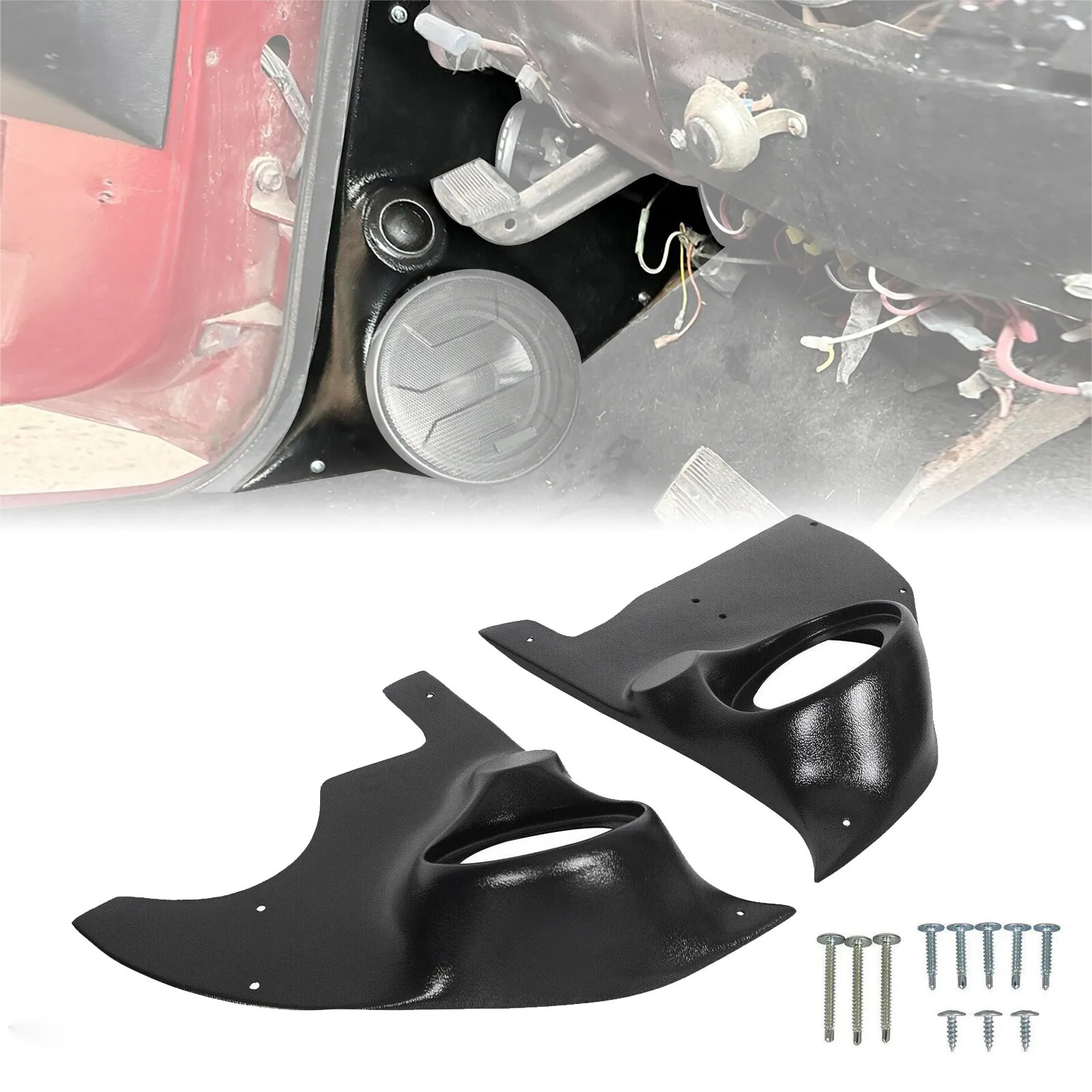 Speaker Kick Panels For 73-87 Chevy GMC Pickup Truck Jimmy Blazer Suburban