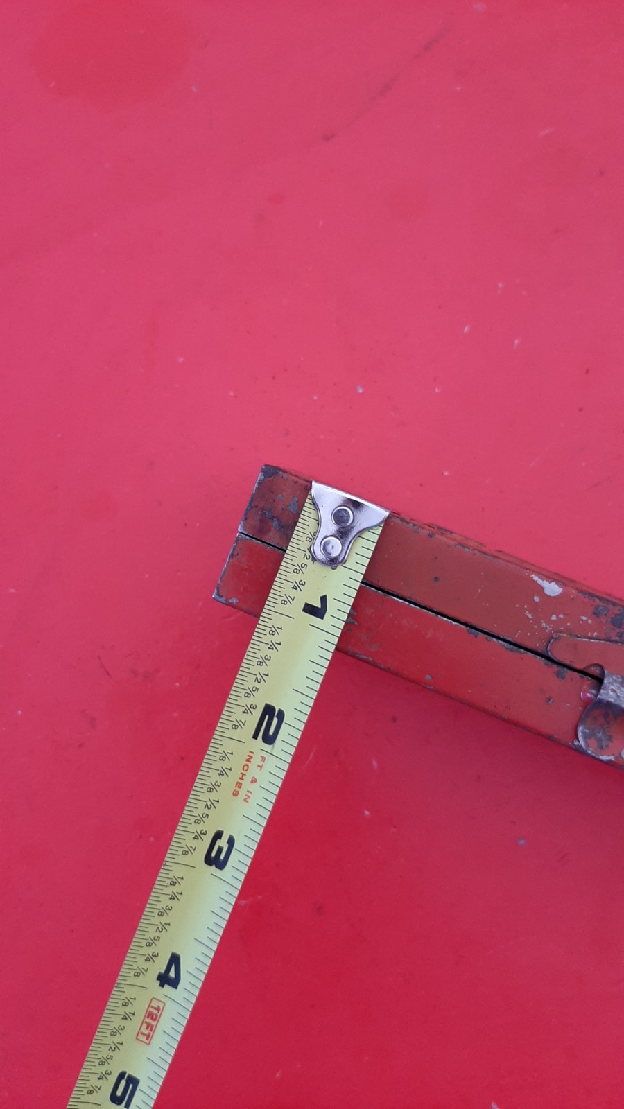 Vintage Snap-On Tools USA Socket Wrench Box Metal 6”x 2.5” Steel Case Only