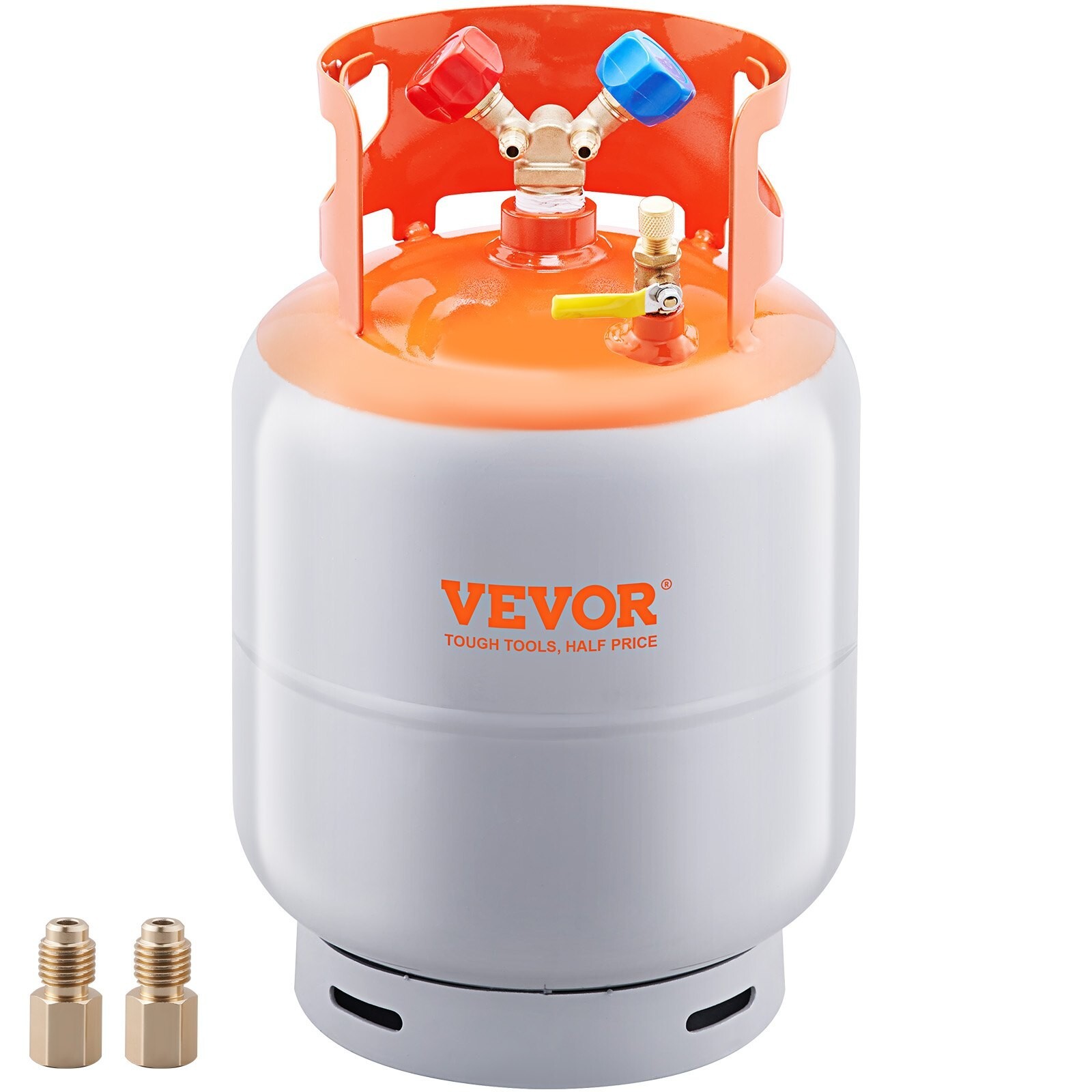 VEVOR Refrigerant Recovery Reclaim 50lb Cylinder Tank 400 PSI liquid Rated