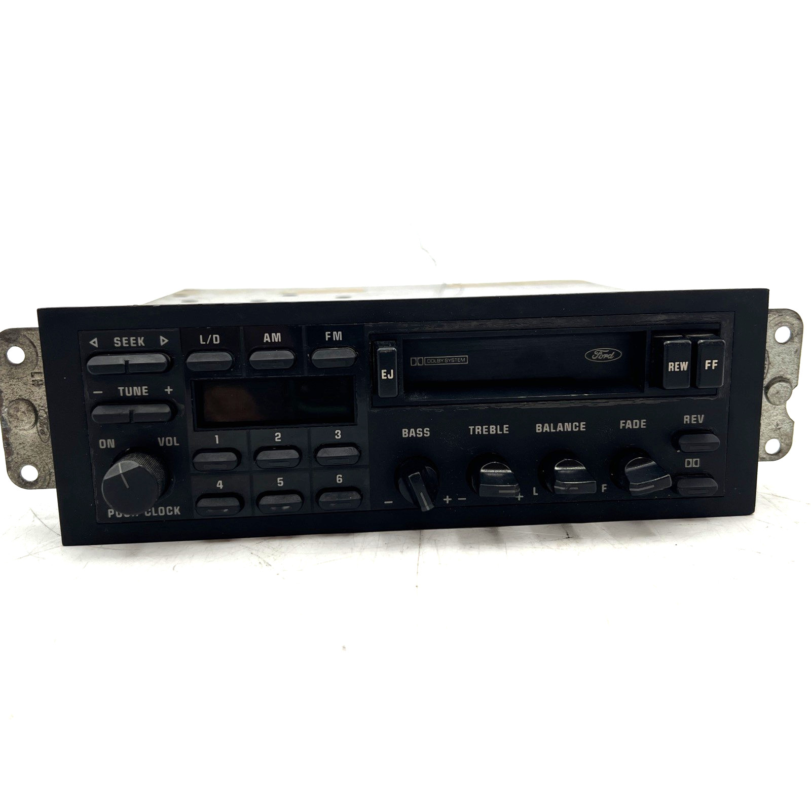 87-97 Ford Radio AM FM Stereo Cassette Mustang Escort Thunderbird Capri