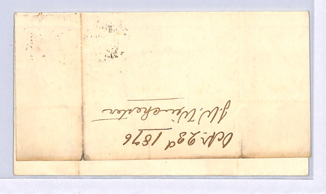 GB QV BANTAM ½d Plate 11 (JO) HALFPENNY Cover Edinburgh Local 1876 Scotland XB43