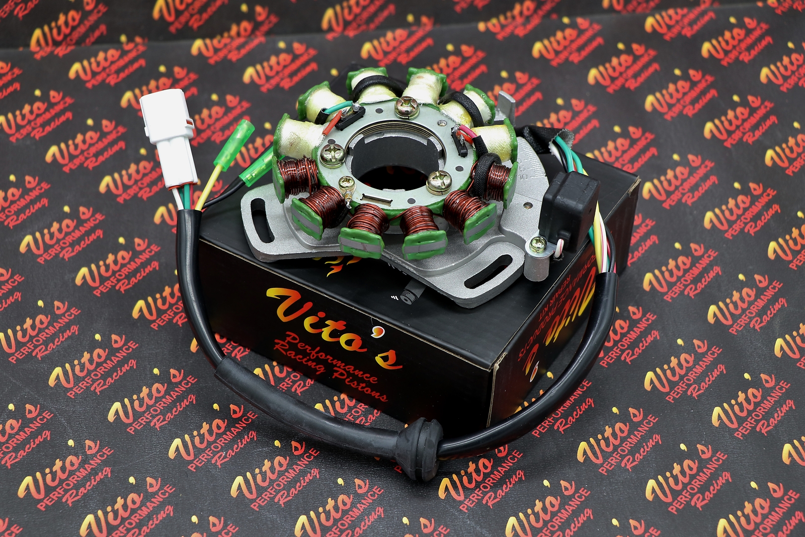 NEW Yamaha Banshee stator with +/-10 aluminum adjustable timing plate 1995-2006