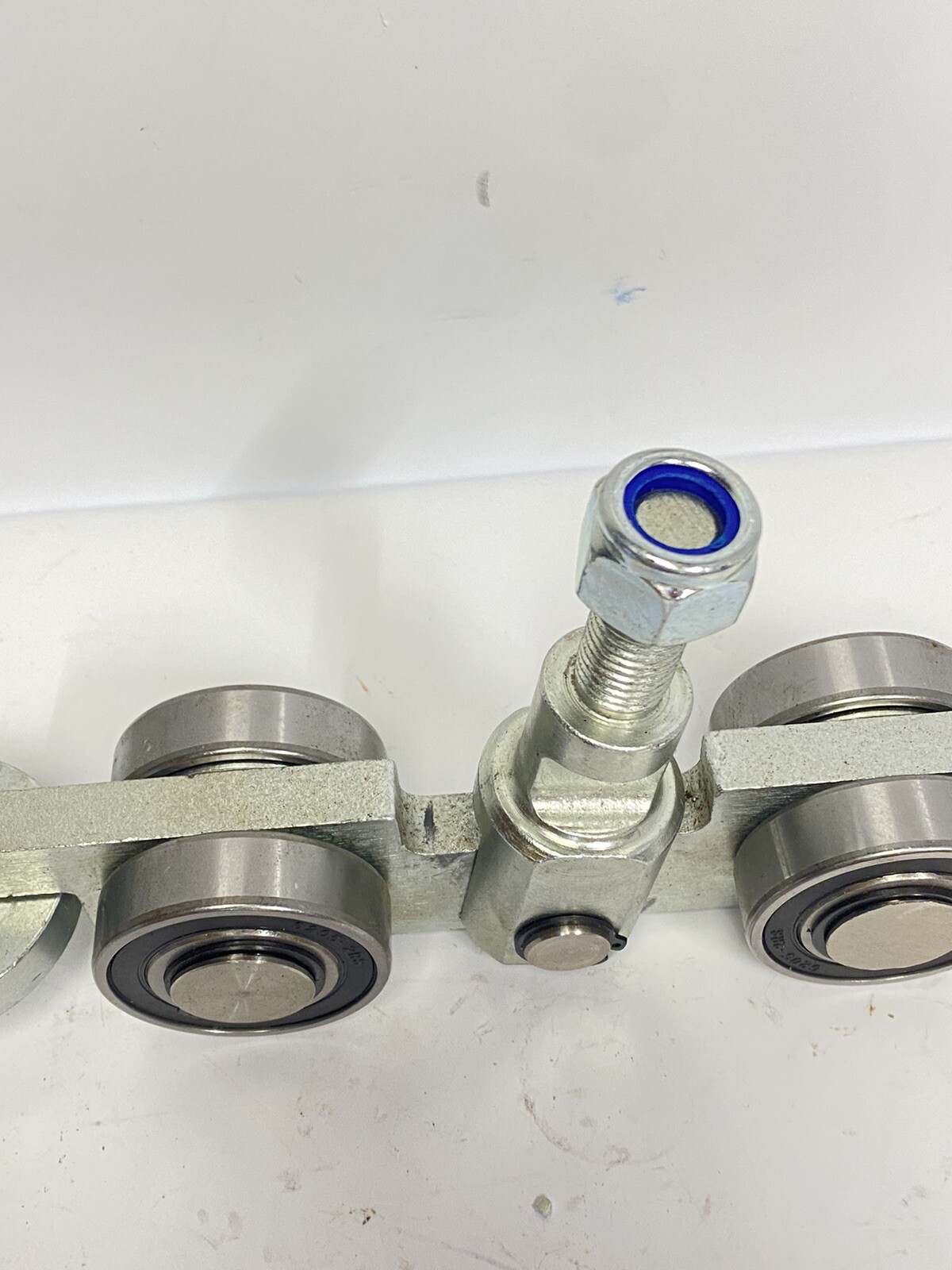 4-Wheel Truck Assembly for Cantilever Gates 2" Guide Wheels, 2" Standard Bearing