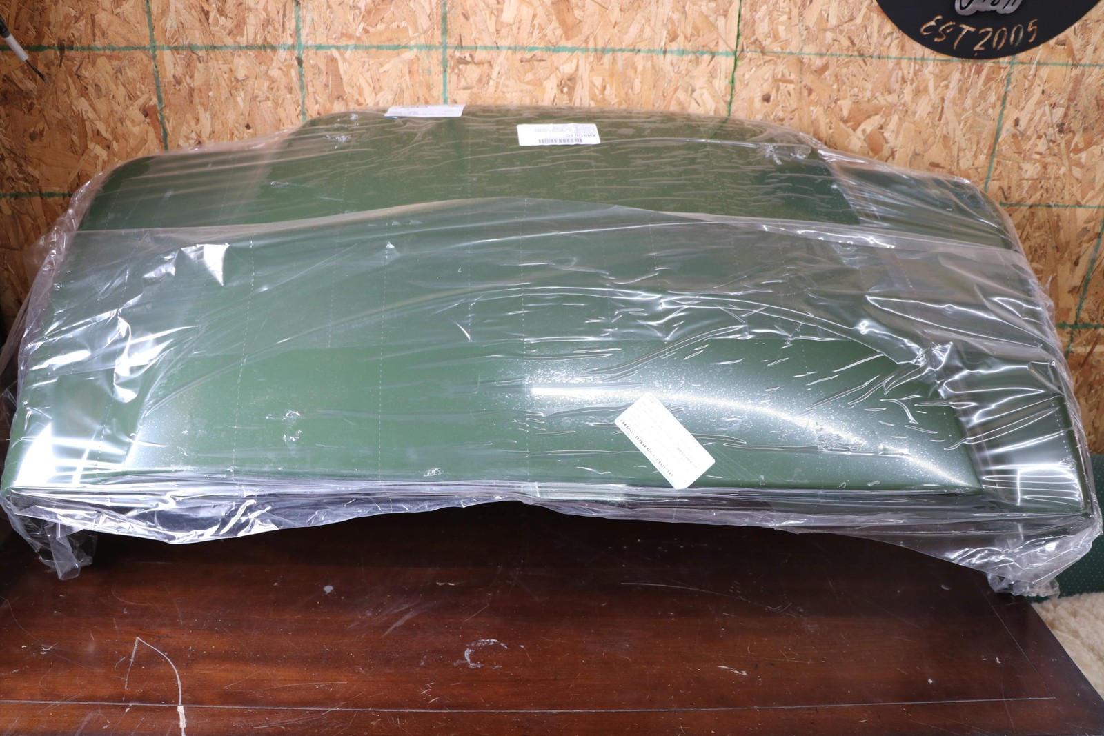 OEM Kawasaki Mule Front Hood Fender 35004-0007-6L 2001-2003 GREEN