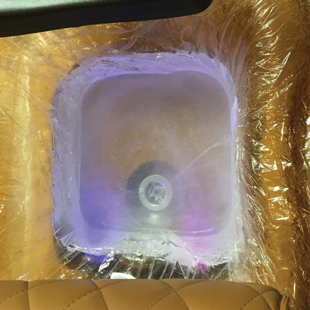 Spa Liners, Fit All Pedicure Spas, Disposable Pedicure Liners, Clear, 100-Count