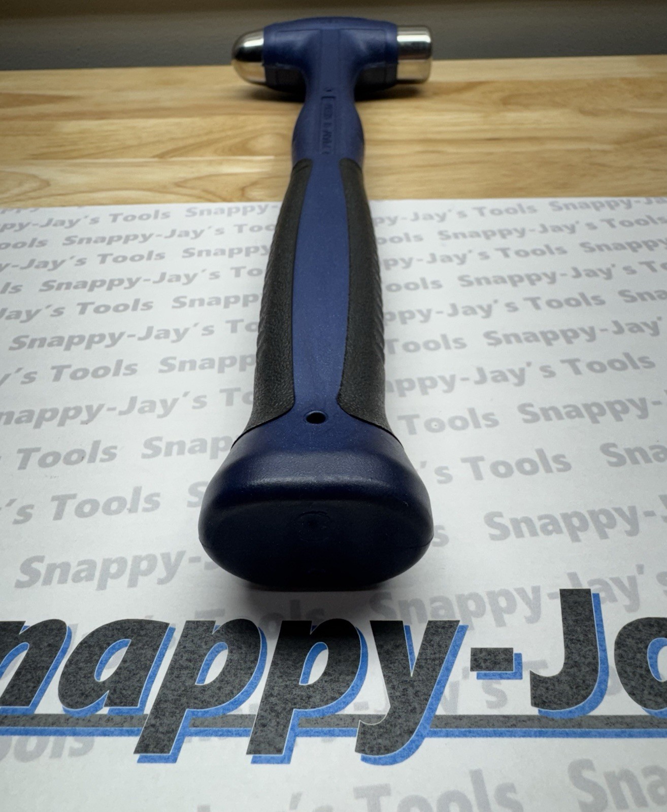 Snap-on Tools USA NEW POWER BLUE 16oz Ball Peen Dead Blow Hammer HBBD16MB