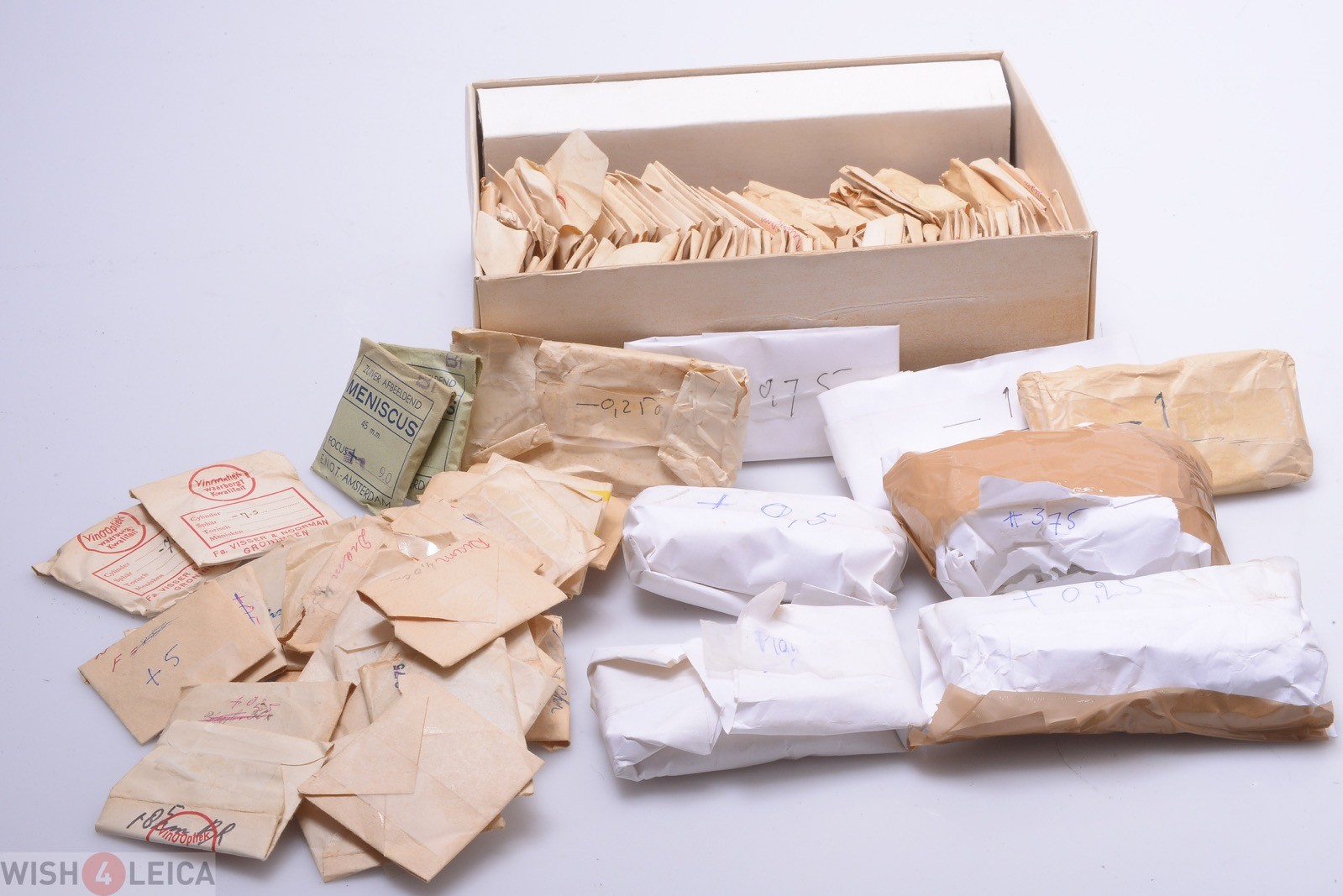 ✅ 200+ UNCUT ANTIQUE REPLACEMENT GLASSES, LENSES -9 TO +5 ROUND DIOPTRE MENISCUS