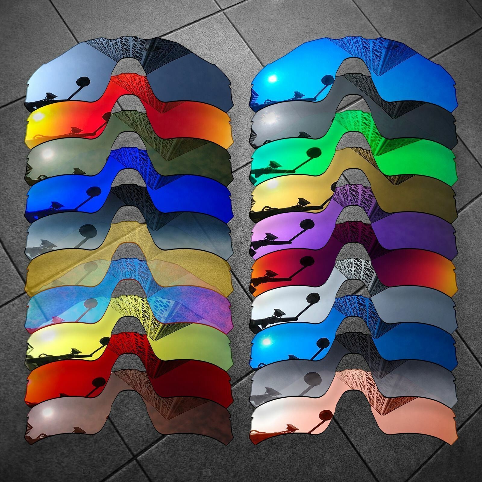 Anti Scratch Polarized Replacement Lenses for-Oakley Radar EV Path OO9208 Muti