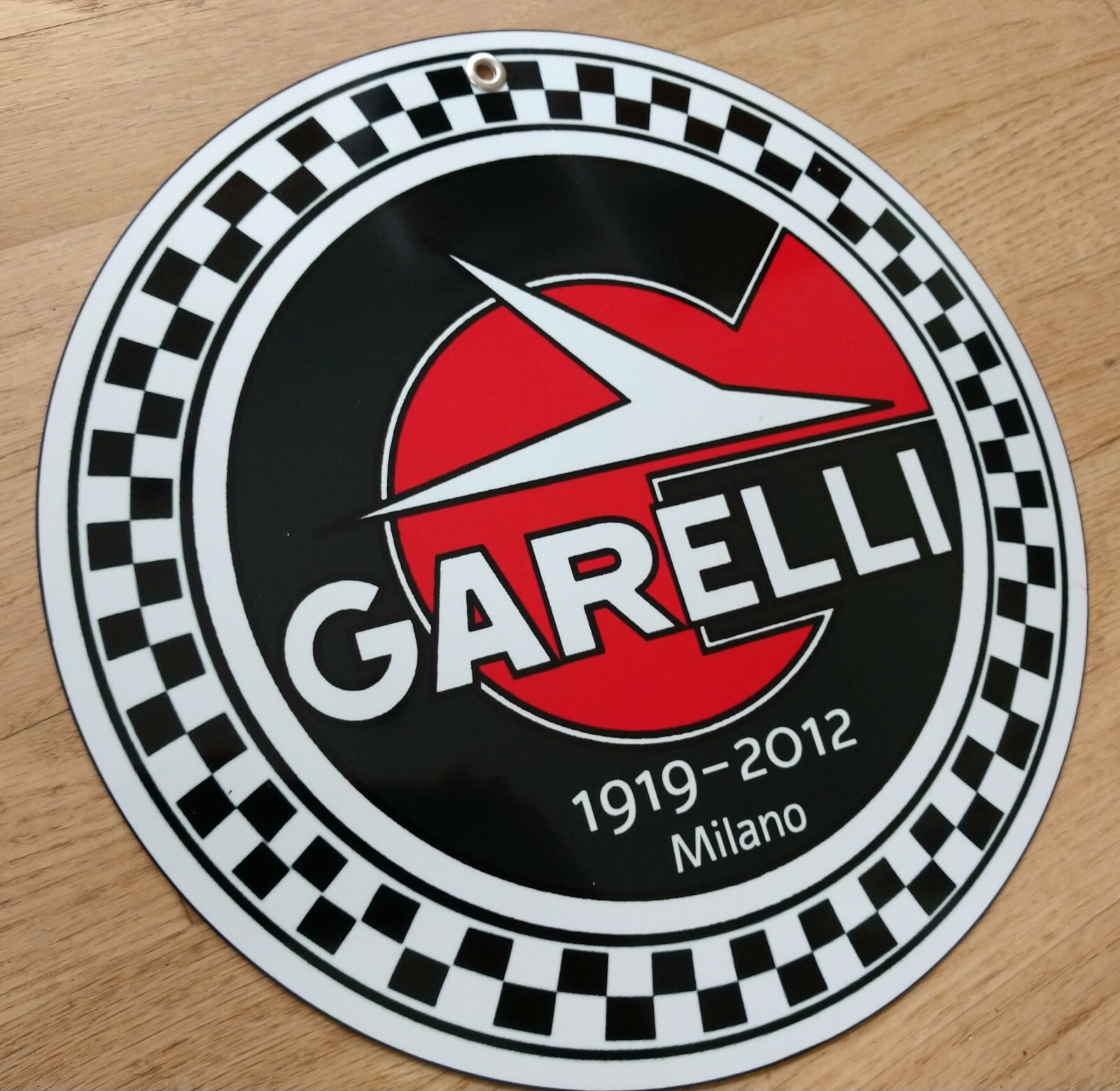 Garelli Scooter Motorcycle motorcycles sign ... Milano Italy