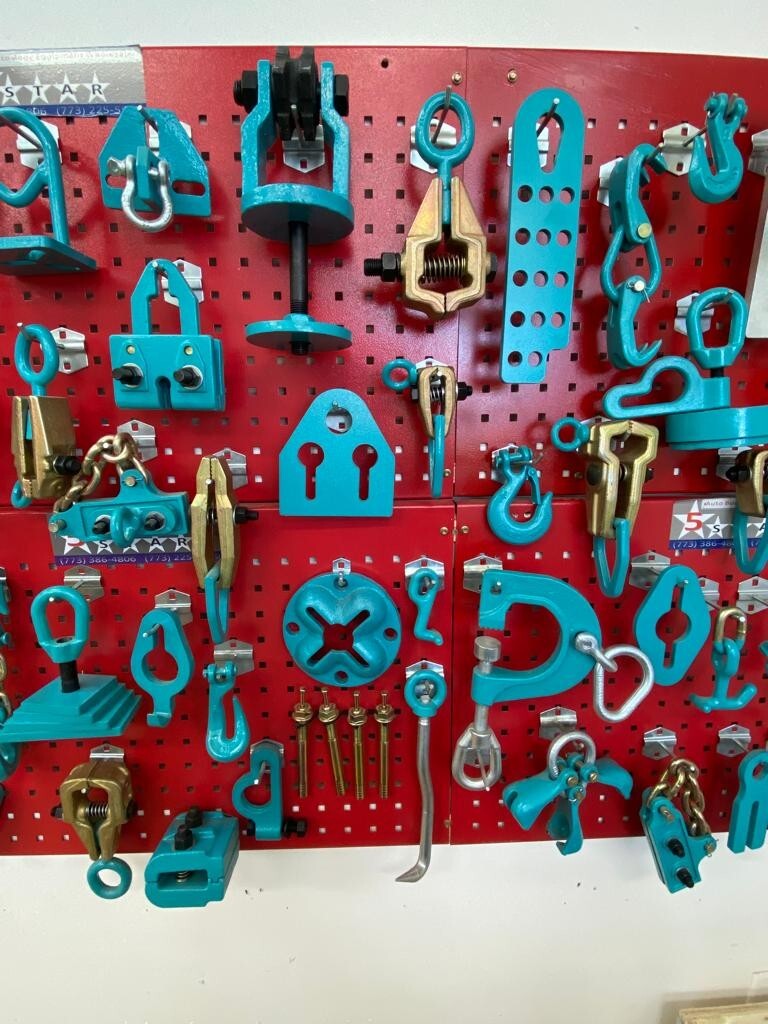 SET#91 - 53 PIECE HEAVY DUTY AUTO BODY FRAME MACHINE PULLING TOOLS & CLAMPS JACK