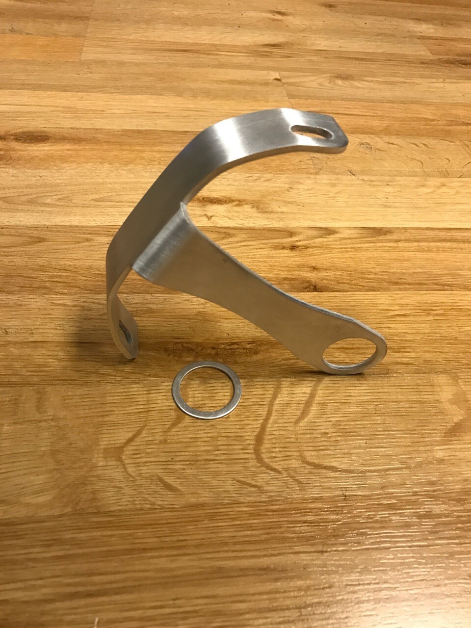 Rolled License Plate Relocation Tag Holder Bracket for Suzuki Hayabusa 1999-now