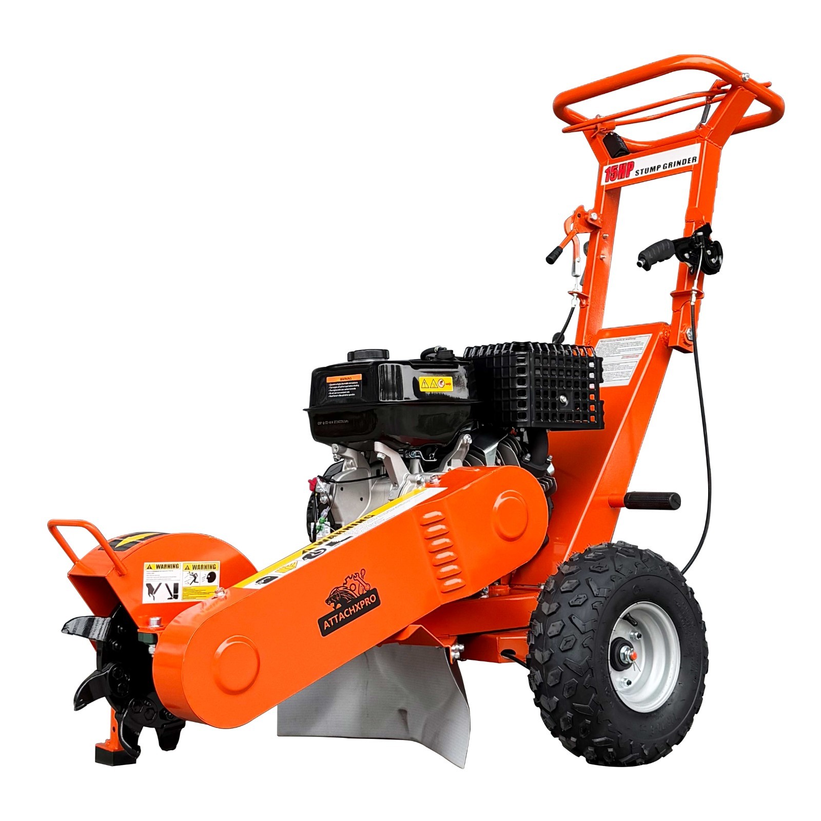15HP Stump Grinder 420cc 15'' Cutting Height 10'' Cutting Depth Stump Grinder