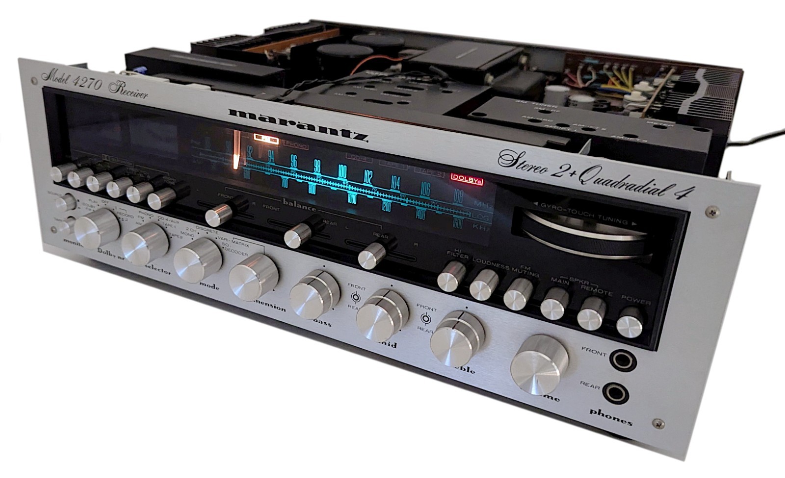 VTG Marantz 4270 Stereo 2+ Quadradial 4 Channel Receiver - Working *AS-IS READ*