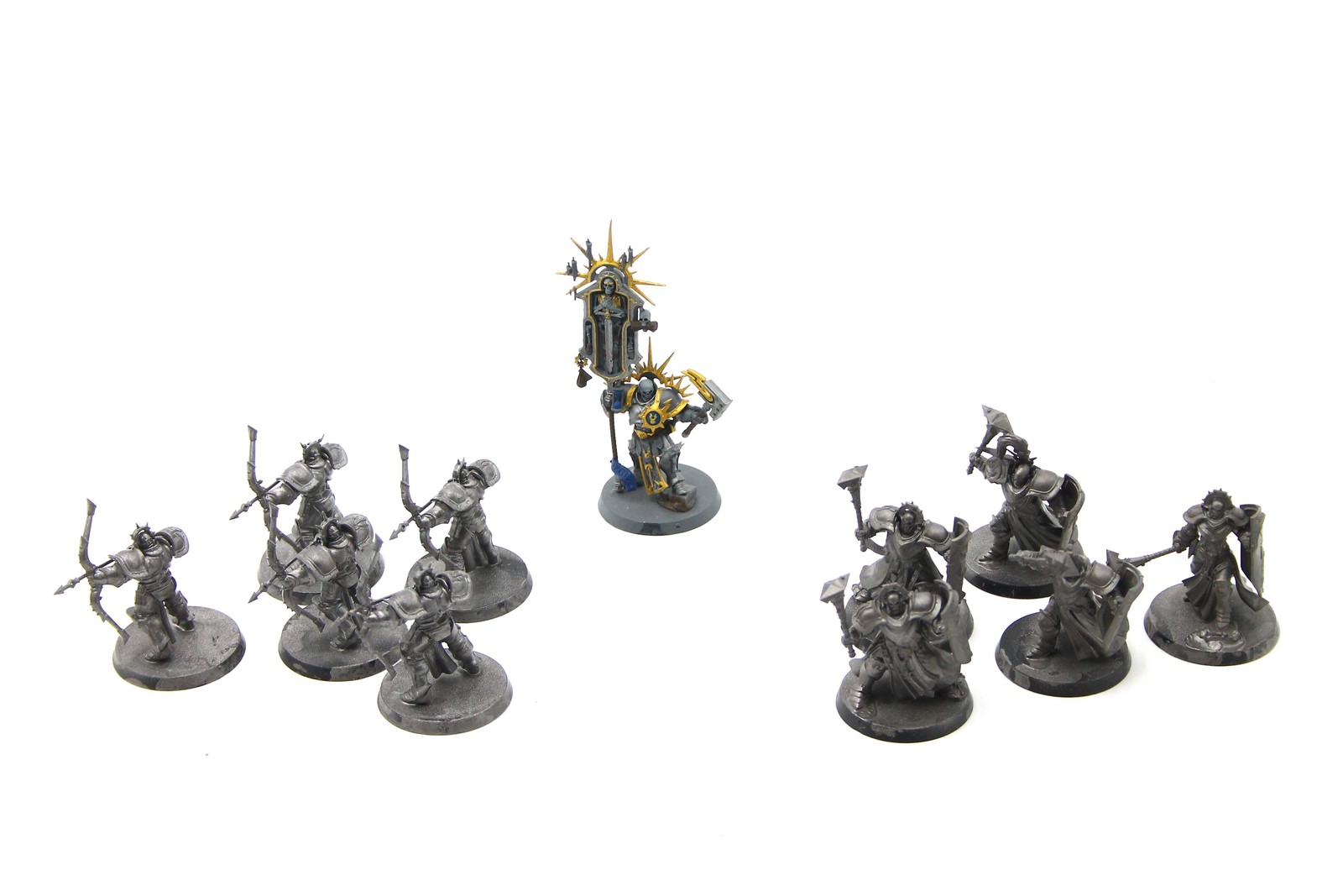 Used Warhammer AOS Stormcast: Sequitors (5), Judicators (5), Lord-Relictor
