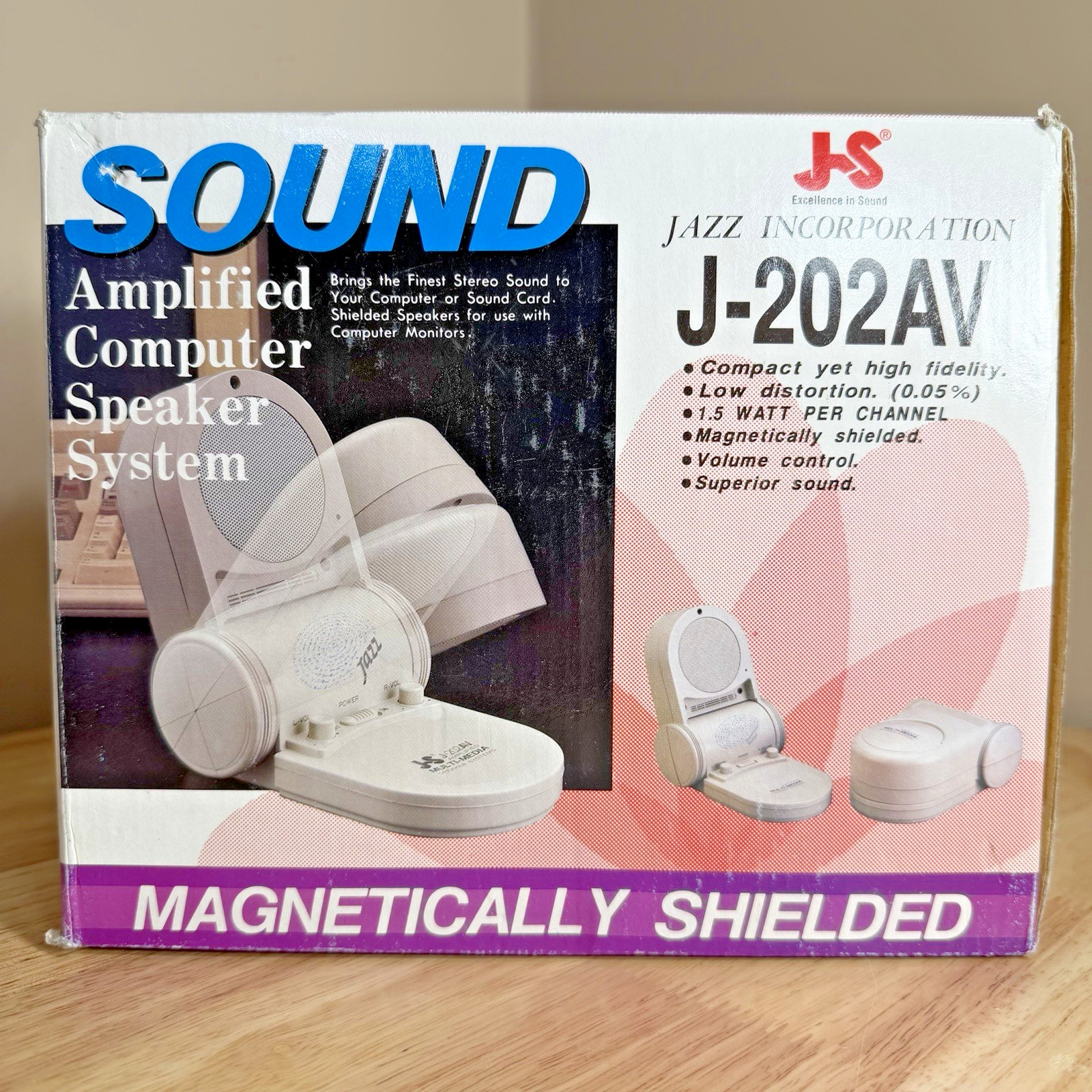 VTG Jazz Hipster - J-202AV - Amplified Speaker System - Adjustable Tilt - 1995