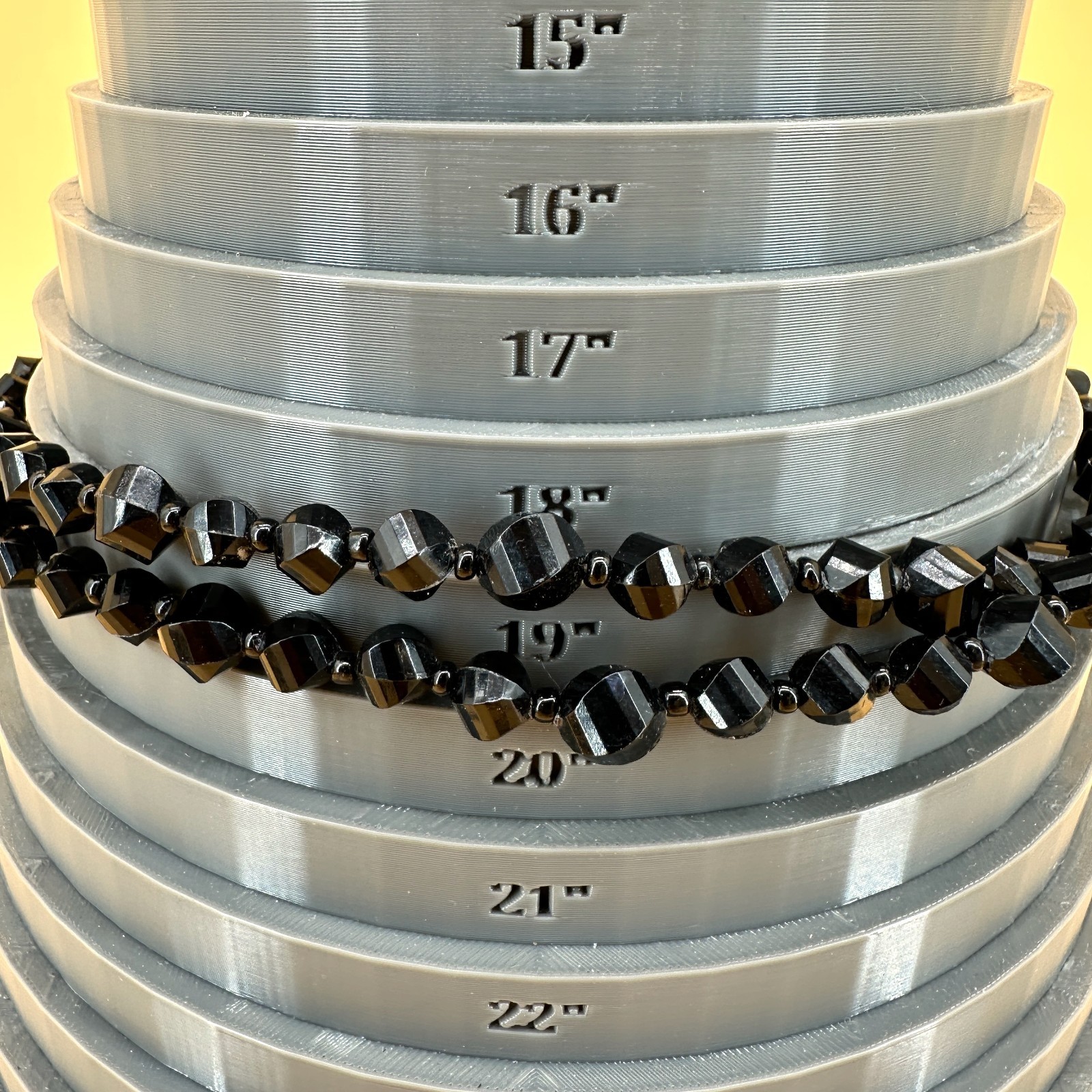 Vintage Black Acrylic Mix Jewelry Lot Earrings Necklaces Bracelets Faceted Bead