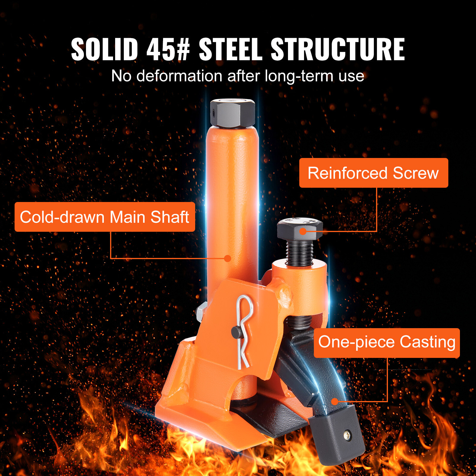 VEVOR Manual Tire Bead Breaker Tool Tire Repair for 38"-42" Car Bus Truck ATV