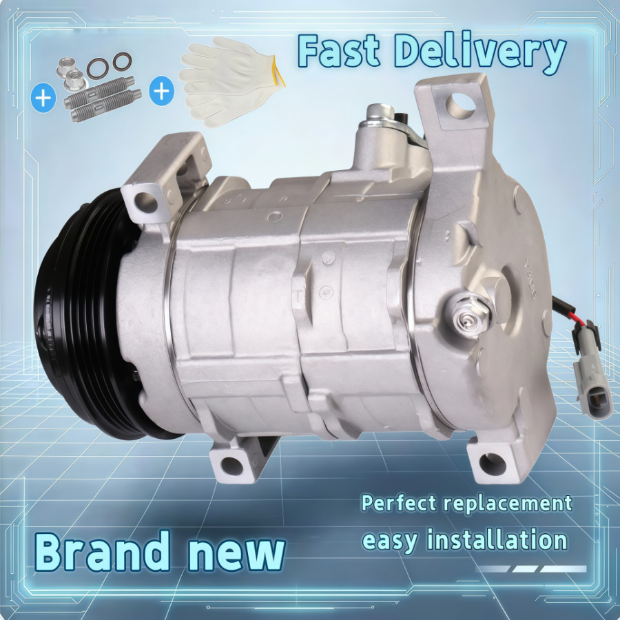 AC A/C Compressor for GMC YUKON 2001 2002 2003-2007 2008 2009 6.0L 5.3L 4.8L 1PC