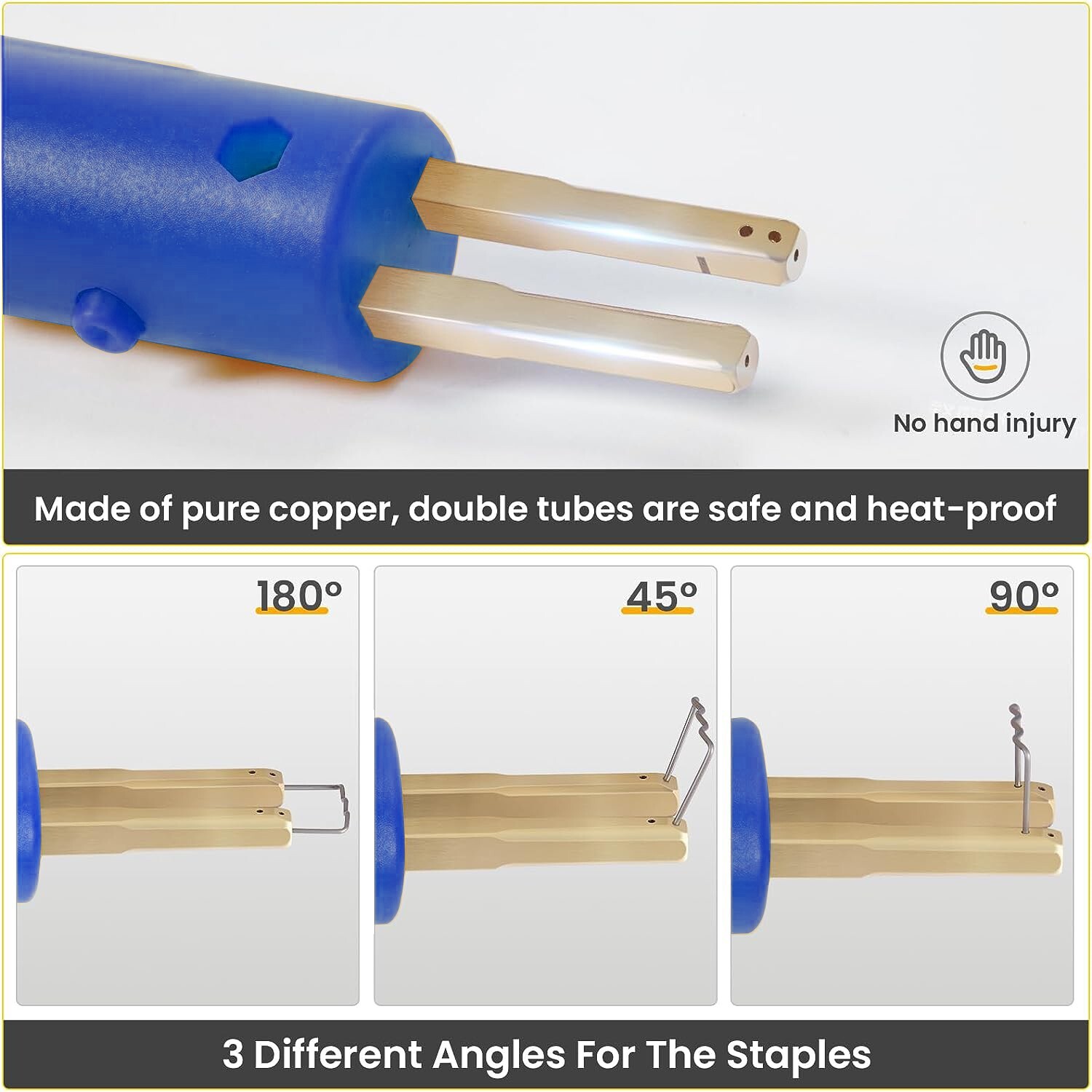 60W Hot Stapler Plastic Welder Welding Repair Kit Gun Car Bumper Tool 600Staples