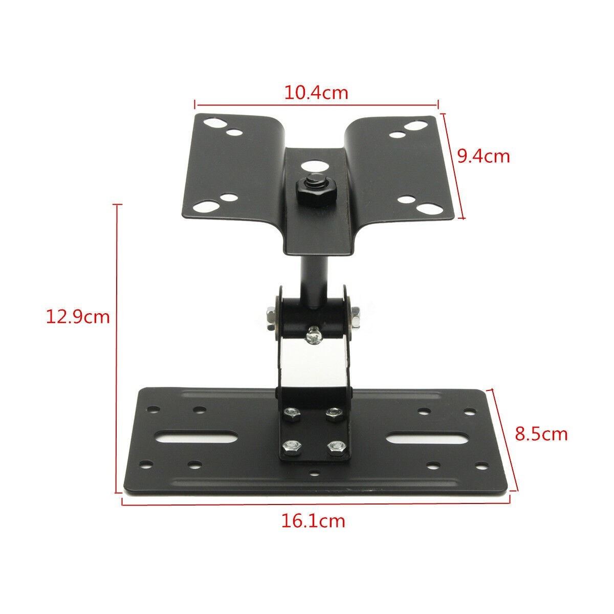 Pair Universal 360° Rotation Satellite Speaker Bracket Ceiling Wall Mount Holder