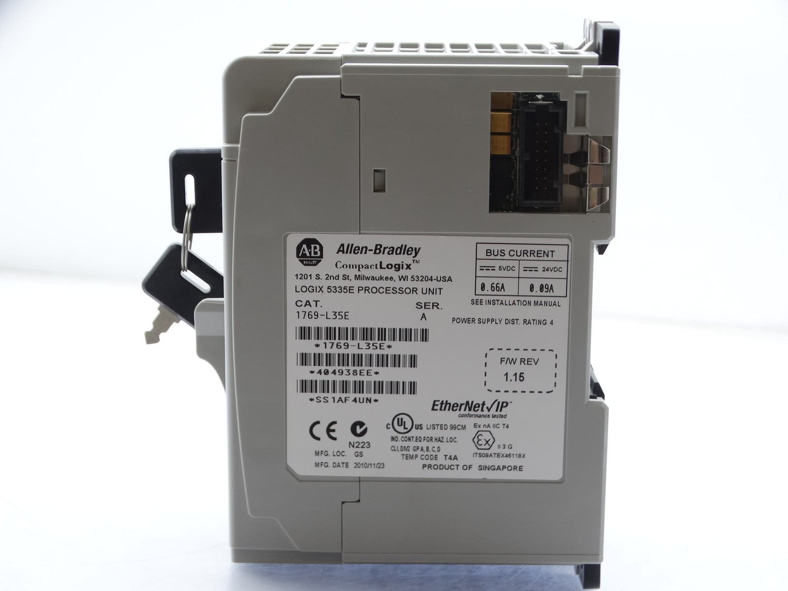 ALLEN BRADLEY 1769-L35E PLC PROCESSOR