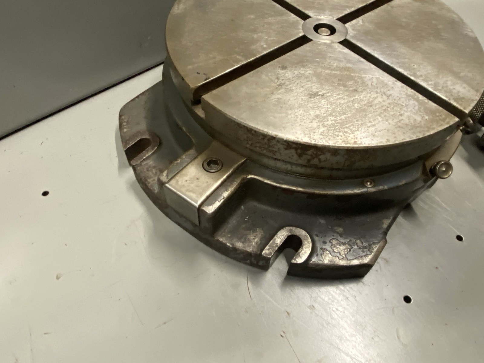 MOORE TOOLS T-SLOT ROTARY TABLE 10” Table 1311