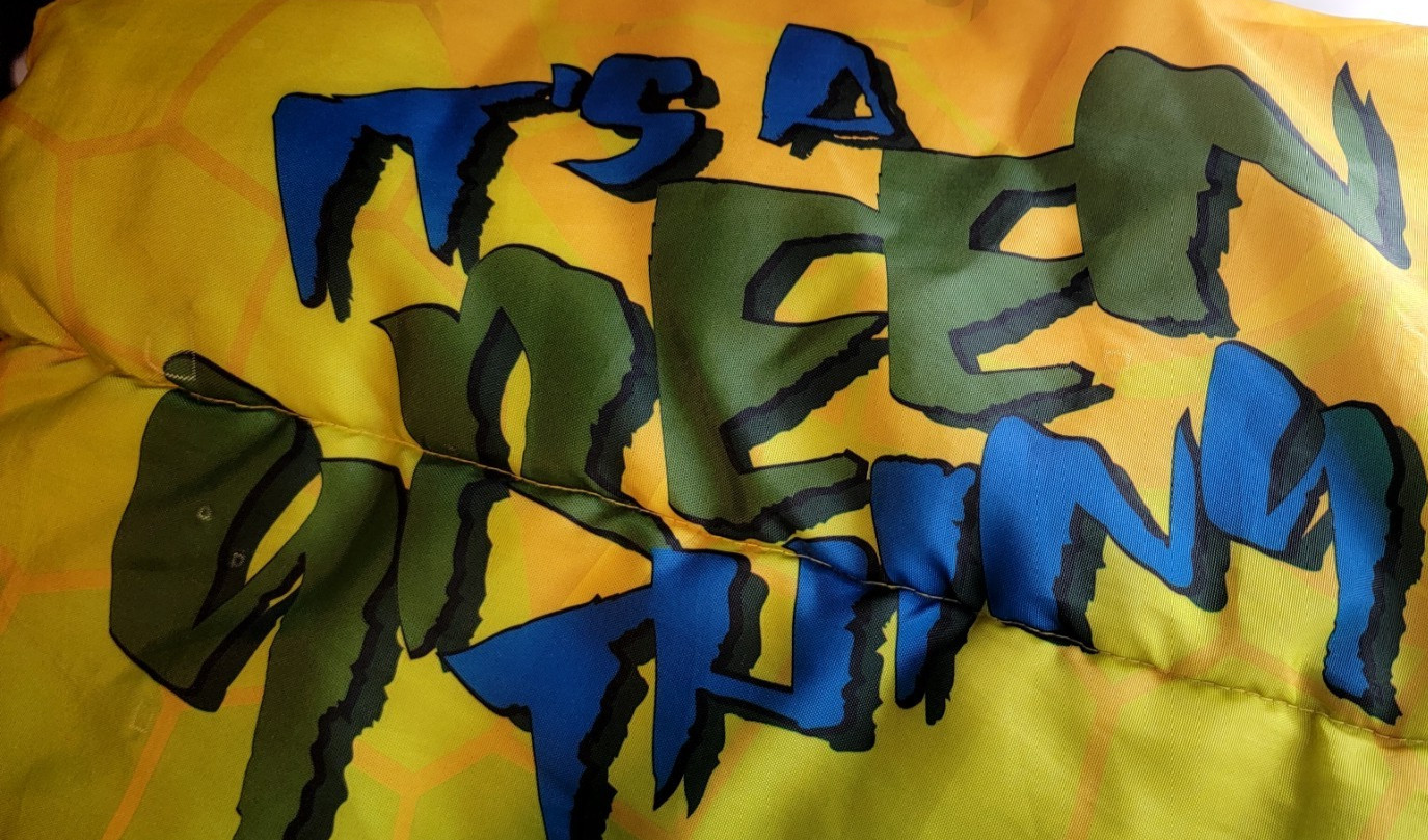 Teenage Mutant Ninja Turtles Sleeping Bag Leonardo It’s A Green Thing