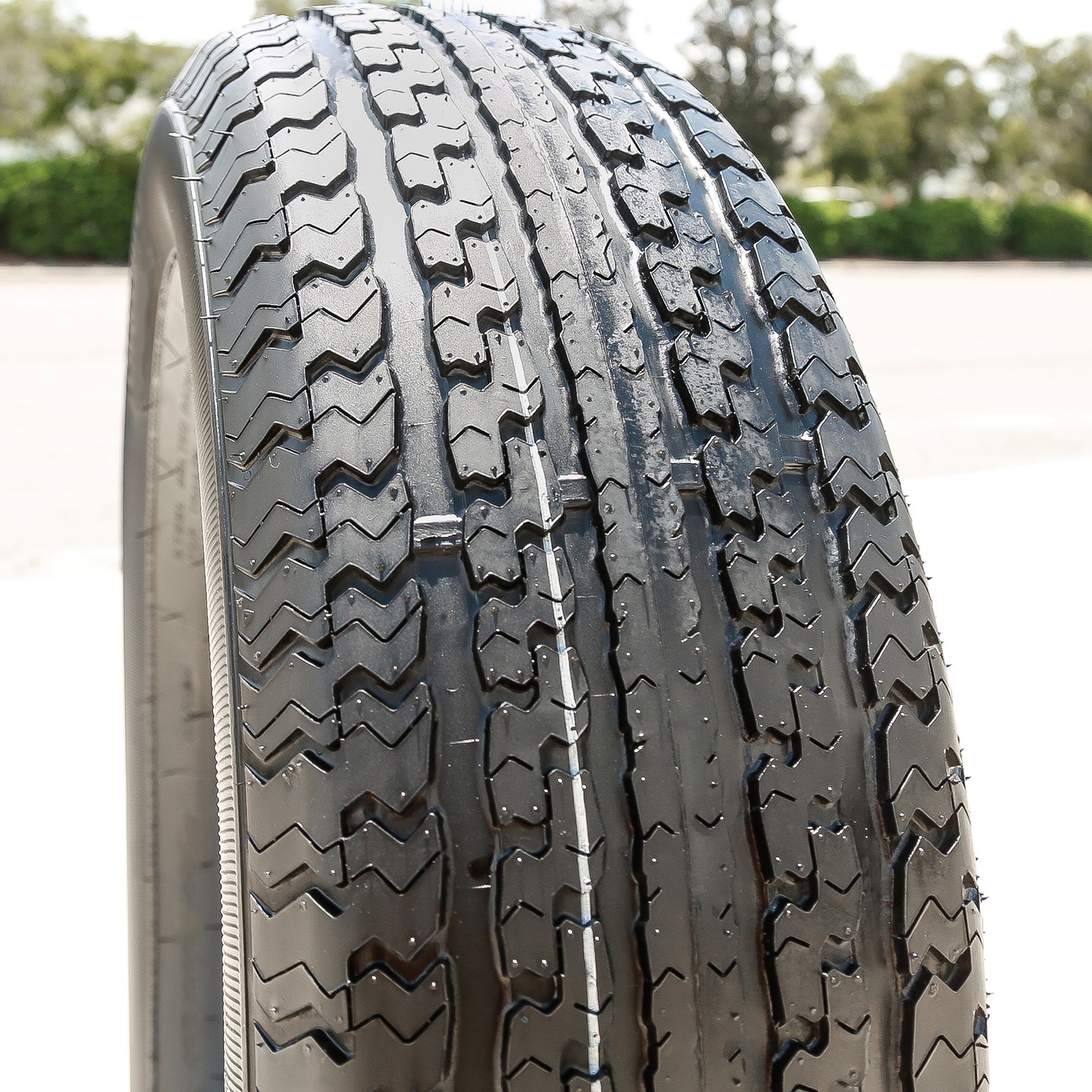 2 Tires Blackarrow STR01 Semi-Steel ST 205/75R15 Load E 10 Ply Trailer