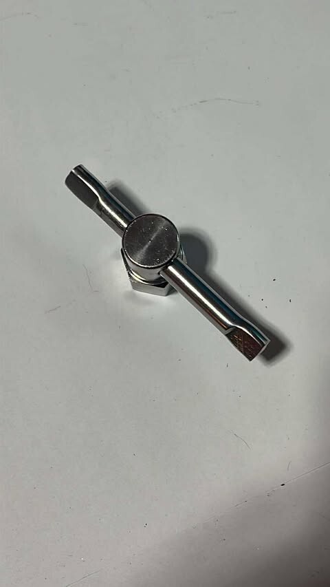 Wilton Style Bench Vise Lock Down Handle Nut Swivel Handle 7/16-14 Stainless