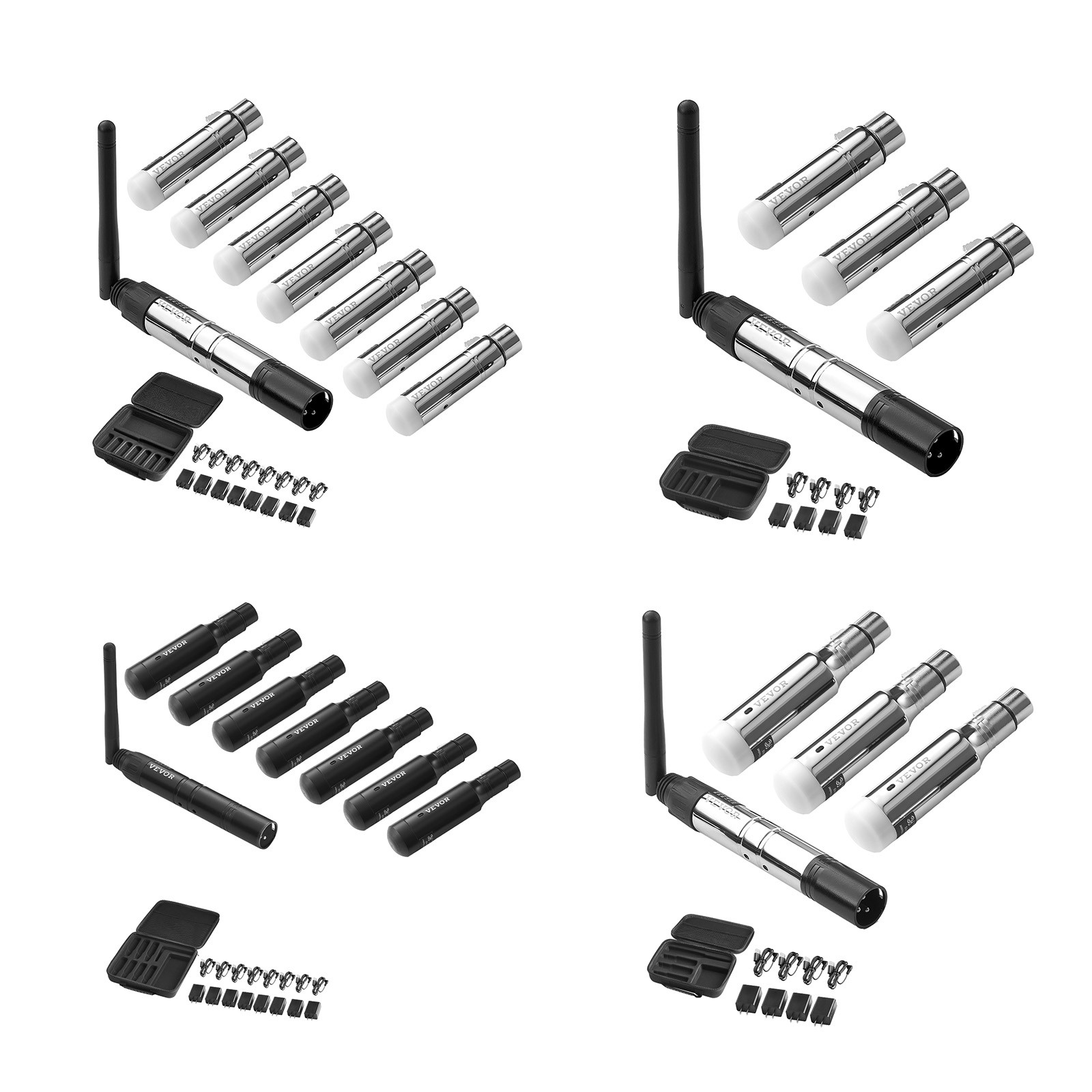 DMX Wireless Receiver Transmitter for LED/Rechargeable Battery Stage Light
