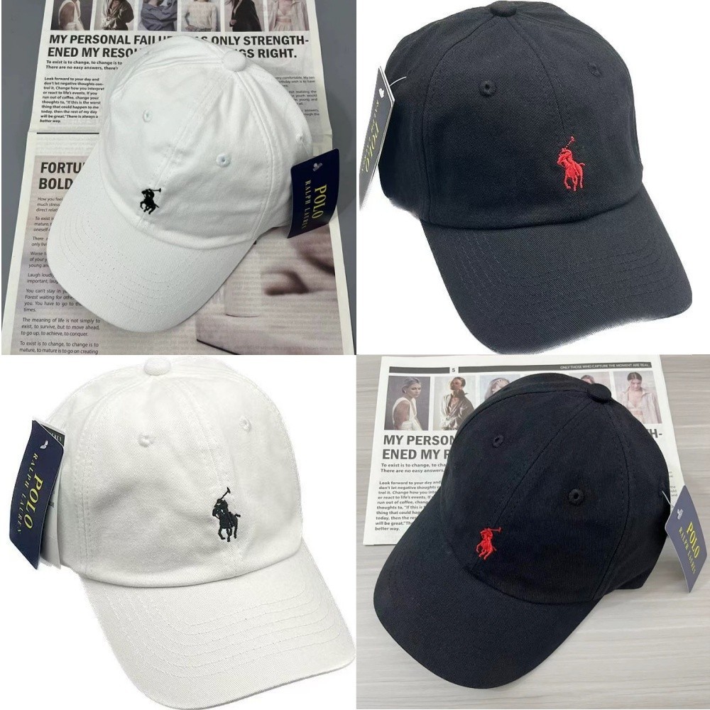 Polo Ralph Lauren Cotton Chino Adjustable Buckled Strap Curved Brim Ball Cap
