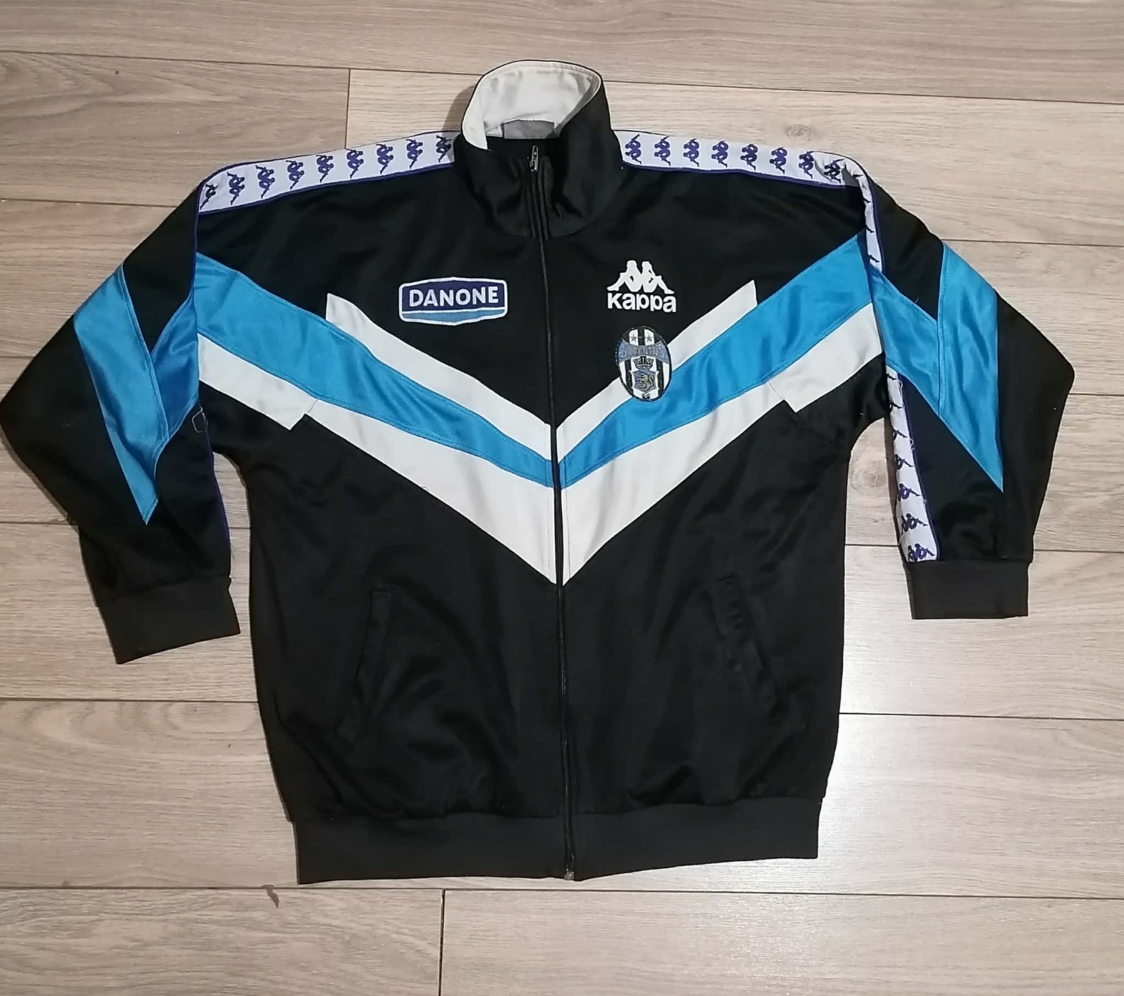 RETRO VINTAGE KAPPA JACKET TRACKSUIT JUVENTUS ITALIA ITALY SERIE A CALCIO XL