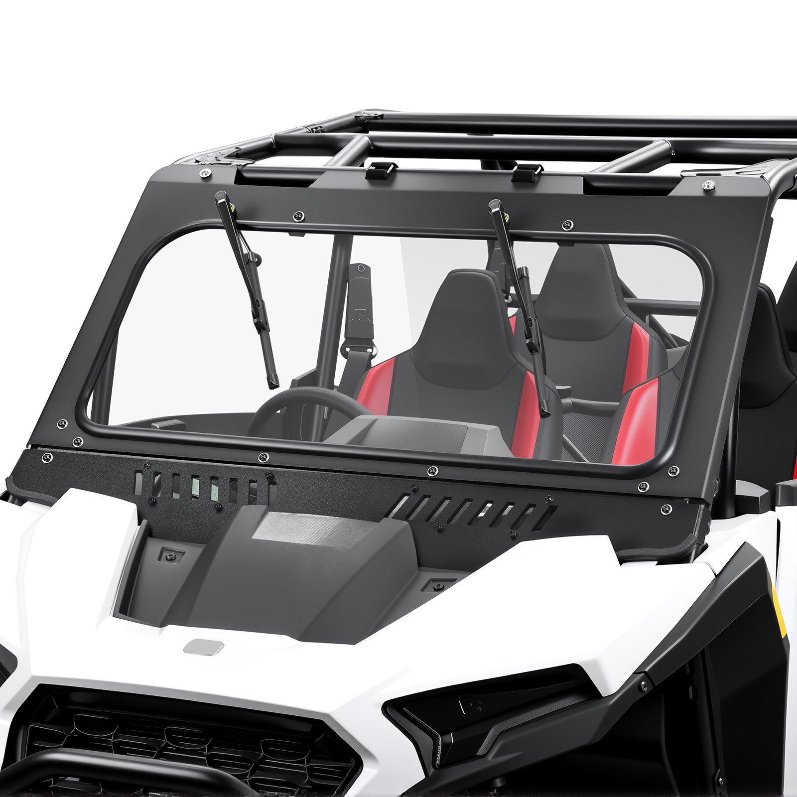 Front Glass Windshield Vents for Polaris RZR XP 1000/RZR XP S 1000/4 2024-2026
